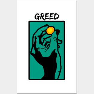 Greed Posters and Art